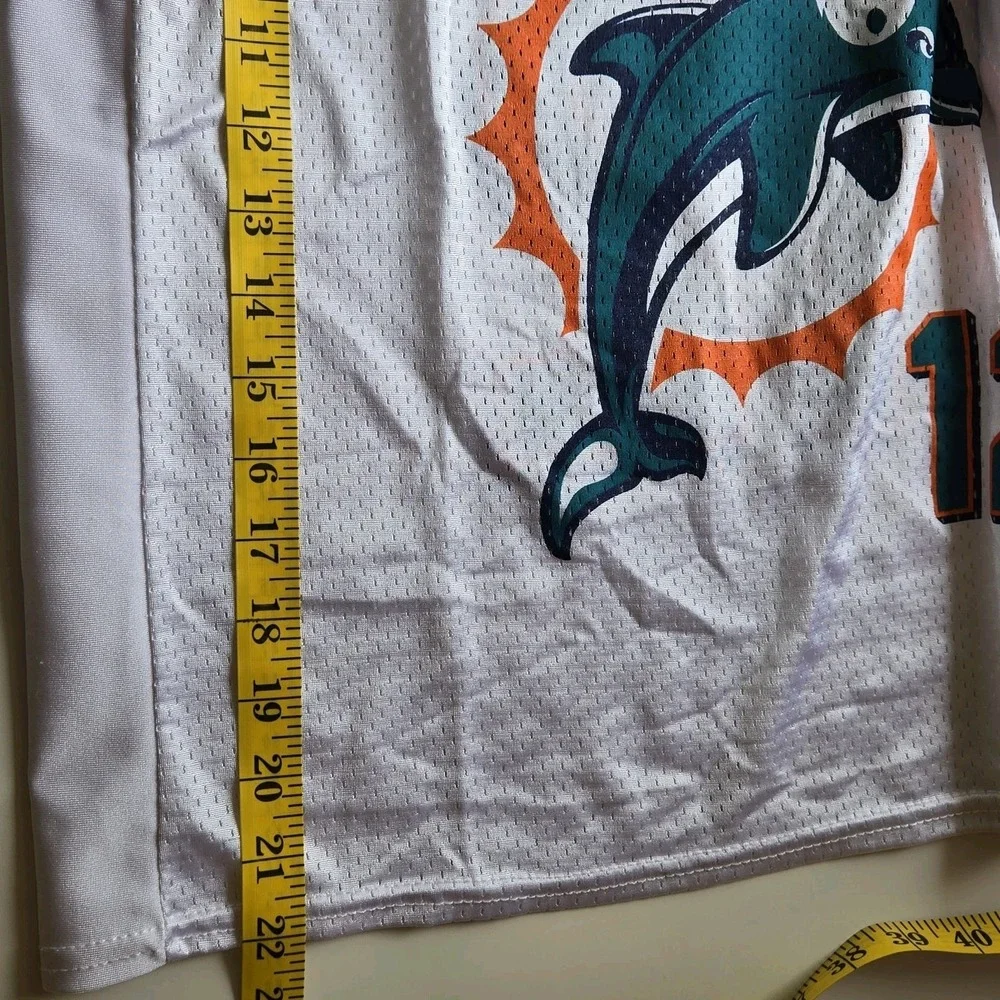 Miami Dolphins‎ Under Armour Jersey Number 12 Youth Size Medium Dolphin Academy